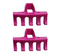 2 pezzi Badminton Stringing Load Spreader per un maggiore controllo e riduzione delle vibrazioni durante le operazioni di ancoraggio ad alto chilo (rosa)