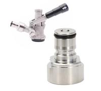 2 Pezzi Ball Lock Keg Dispenser Adattatore Keg Coupler Conversione Rapida