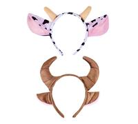 2 Pezzi Banche Per Animali Da Cartone Animato, Fasce Di Peluche Creative, Oggetti Di Scena, Accessori Per Il Gioco Di Ruolo, Forniture Per Feste.