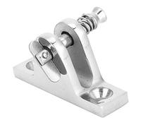 2 pezzi barca bimini top marine barca ponte cerniera di montaggio bimini top hardware di montaggio barca in acciaio inox 316 supporto piatto marino hardware barche a remi accessori 55 x 18 mm