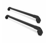 2 Pezzi Barre Portatutto per KIA EV9 Wind AWD Land AWD 2024, Auto Portapacchi Alluminio Barre sul Tetto Barre Trasversali Antifurto Esterno Accessori,A/Black