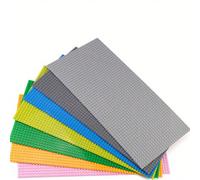 2 pezzi Base classic a 16x32 punti, multicolori, compatibile con i principali marchi di mattoncini, base per strade cittadine e architettura, giocattolo da festa, giocattoli per le vacanze 2 pezzi ver