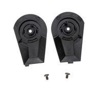 2 pezzi Base per visiera per casco a mezzo casco, supporto lente di ricambio