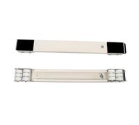 2 pezzi base regolabile mobili mobili rulli mobili per mobili bianco 46 x 5 x 4 cm