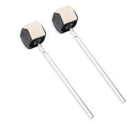 2 Pezzi Battente per Pedale Grancassa, Battente per Grancassa con Manico in Acciaio Inossidabile Accessorio per Strumenti a Percussione Martello per Pedale per Parti a Percussione