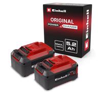 2 pezzi BATTERIA ORIGINALE 18V 5,2 Ah 1260W Twinpack EINHELL POWER X-CHANGE PXC
