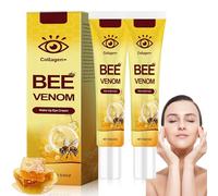 2 Pezzi Bee Venom Eye Cream, Crema Occhi Antirughe, Crema Contorno Occhi Occhiaie per Uomini e Donne, Creme occhi Veleno D'api Per Tutti I Tipi Di Pelle, Crem-a Occhiaie Uomo (30g)