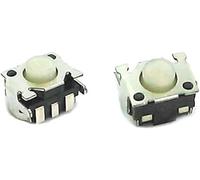2 pezzi bianco sinistro destro micro interruttore pulsante per Nintendo DS Lite NDSL NDSi, L R Trigger Button Switch per Nintendo DSi XL LL kit di accessori