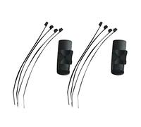 2 Pezzi Bici Moto Manubrio Supporto Per Garmin Etrex Dakota 10 20 30 GPS Rino