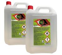 2 Pezzi - Bioetanolo combustibile stufe Bio Sprint 5 litri 99,9% inodore no fumo naturale no zolfo