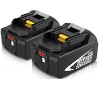 [2 pezzi] BL1850B Sostituzione per batteria 18V 5.0Ah BL1850 BL1860B BL1850 BL1845 Bl1815 BL1820 Lxt-400 con indicatore LED Batteria per elettroutensili