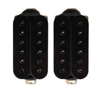 2 pezzi Black Guitar Humbucker Pickup Doppia Bobina Pickup Vite Chitarra Parte