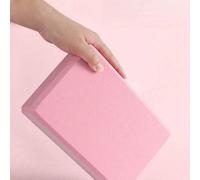 2 pezzi Blocchi yoga in schiuma morbida e antiscivolo, adatti per lo stretching delle gambe, con media consistenza, superficie opaca antiscivolo, adatti per pilates e yoga Rosa rossa 150 g*2,Rosa 150