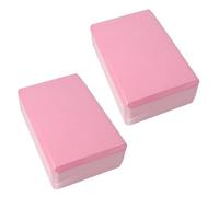 2 Pezzi Blocchi Yoga, M-attone Yoga in Schiuma EVA ad Alta Densità, Blocchi da Yoga Leggero Antiscivolo Mattoncini Fitness per Pilates Yoga Esercizi Meditazione Stretching, Supporta e Rafforza le Pose