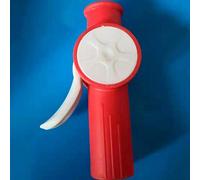 2 pezzi Blocco asta telescopica mop, Blocco esterno tubo di plastica asta mop, kit asta di prolunga per strumenti di lavaggio mop (Rosso)