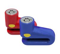2 Pezzi Blocco Disco Moto Mini in Metallo, Lucchetto Antifurto