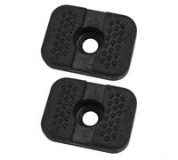 2 pezzi blocco tampone bagagliaio 5E0827239A per Arteon Tayron Lamando Superb, in ABS nero, accessori per paraurti