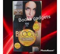 2 pezzi BLOOM Dikson Tintura Capelli + Trattamento Rigenerante N°100 Nero