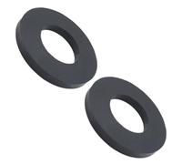 2 Pezzi Boccola Ammortizzatore Cuscinetto Supporto Torretta Sospensione Sterzo Ammortizzatore Cuscinetto Rondella F0I5(Black)