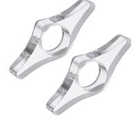 2 Pezzi Bookmark Segnalibro per pagina Segna Libro Accessorio Da Lettura Segnalibri Particolari Anello per Pollice Trasparente Regalo per Lettori Amanti Dei Libri Regali Letterari