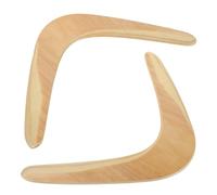 2 Pezzi Boomerang Legno per Interattivo per Attività Sport e Giochi per Migliora Coordinazione