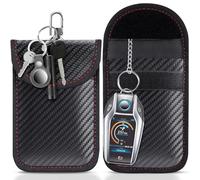 2 Pezzi Borsa per Blocco del Segnale per Ford Kuga Titanium/Trend/Cool ab Bj.2020,Custodia Protettiva per Portachiavi RFID,Borsa per Blocco Segnale Chiave Auto