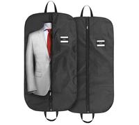 2 Pezzi Borsa Porta Abiti da Viaggio 110x60cm Versione spessa Custodie