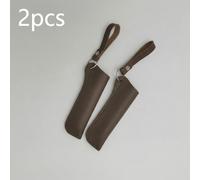 2 pezzi, Borsa porta coltelli multifunzionale da cucina e campeggio - materiale PU durevole, appendibile in vita, senza coltello