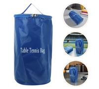 2 pezzi Borsa portaoggetti portatile per palline da pong, organizer per