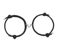 2 Pezzi Bracciale Magnete Anima Gemella, Amore Magnete Intrecciato a Mano Corda Braccialetti di Corrispondenza, Braccialetto Abbinato All'amore, Braccialetti di Coppia