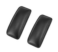 2 Pezzi Bracciolo Auto Universale, Cuscino Auto Guidatore, Bracciolo Universale Auto, per Interni Auto, Ginocchiere, Dispositivo di Protezione Universale per Tutte le Auto(Nero)