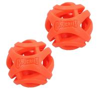2 pezzi Breathe Right Fetch Ball Dog Chuck Fetch Play Time Medium 6,5 cm