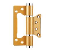 2 Pezzi Buffer Cerniera Idraulica Invisibile Porta Sfondo Chiudiporta Automatici Bambino E Madre Cerniere Serranda Costruzione Robusta Funzionamento Fluido(B-Golden)