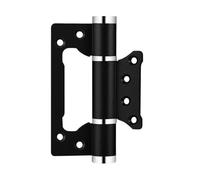 2 Pezzi Buffer Cerniera Idraulica Invisibile Porta Sfondo Chiudiporta Automatici Bambino E Madre Cerniere Serranda Costruzione Robusta Funzionamento Fluido(B-Black)