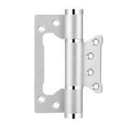 2 Pezzi Buffer Cerniera Idraulica Invisibile Porta Sfondo Chiudiporta Automatici Bambino E Madre Cerniere Serranda Costruzione Robusta Funzionamento Fluido(B-Silver)