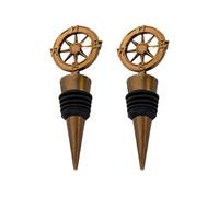 2 pezzi Bussola Tappo per vino Tappo per bottiglia di creativo Tappo