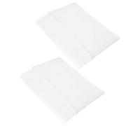 2 Pezzi Busta Magnetica Trasparente A4 in PVC per Documenti | Chiusura Riutilizzabile, Retro Magnetico Forte, Superficie Piana, per Uffici, Insegnanti e Armadi Metallici