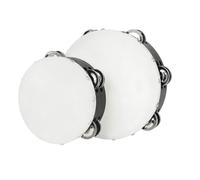 2 Pezzi Campana Tamburello Strumento Musicale Musica Bambino Leggero Buon Suono Multi-funzionale Tamburello Bar KTV Partito Gioco