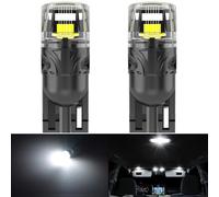 2 pezzi Canbus T10 LED W5W lampadina a LED senza errori interni auto luci per bagagliaio indicatore laterale lampada targa bianca super luminosa