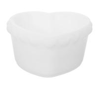 2 pezzi Candela a forma di cuore che produce stampo statue di candela del