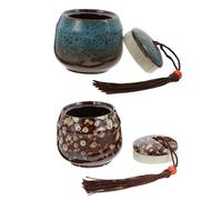 2 pezzi candela in ceramica può fare la candela del barattolo di candela fai da