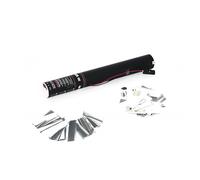 2 pezzi - Cannone Elettrico TCM FX per Coriandoli 50 cm Bianco/Argento - Effetto