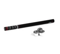 2 pezzi - Cannone Manuale Stelle Filanti 80 cm Argento per Eventi, TCM FX