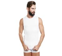 2 Pezzi Canotta Smanicato Girocollo Uomo Nottingham TG1600 in Cotone Bielastico