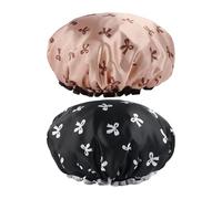 2 Pezzi Capo Doccia, Tappo Della Doccia Impermeabile, Coperchio Per La Cucina Ispessita, Copertura Per Capelli Per La Doccia Da Donna, Coperchio Per La Vasca Da Bagno.