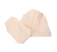 2 Pezzi Cappello Post Parto Traspirante in Cotone | Protezione dal Vento, Copertura per Testa, Fascia Coordinata, Uso Maternità, Taglia Unica