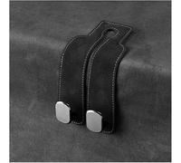 2 Pezzi Car Seat Back Hook per BMW X1 2013-2026, Gancio Multifunzionale Poggiatesta Auto Double Holder for Convenient Stor,D/Black-White