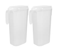 2 Pezzi Caraffe In 2500 Ml Con Beccuccio Filtrante