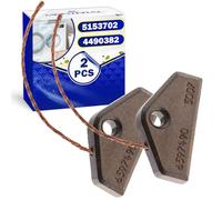 2 Pezzi Carboncini per Motori Elettrici per Asciugatrice con Codice Originale 5153702 4490382 4490381 4490380 6597490 per Miele - Garanzia di 10 Anni - MONTERAL