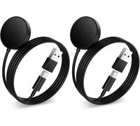 2-Pezzi Caricatore Smartwatch per Samsung Galaxy Watch 8/7/Ultra/6/6 Classic/5/5 Pro/4/4 Classic/3/Active 2/FE, TYPE C Ricarica Caricabatterie Smartwatch(120cm)